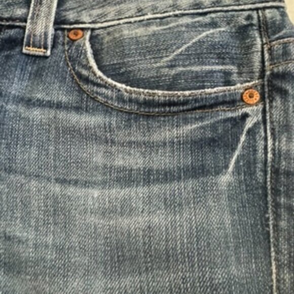 Guess Premium Low-Rise Medium Wash Boot Cut Jeans - Picture 6 of 16